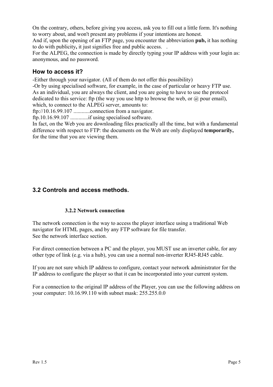 Alpeg MP615/MP107 User Manual | Page 6 / 34