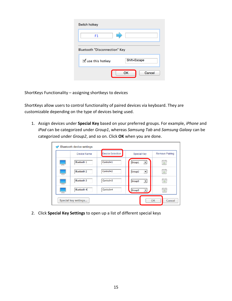 IOGear GKMB02 Manual User Manual | Page 15 / 19