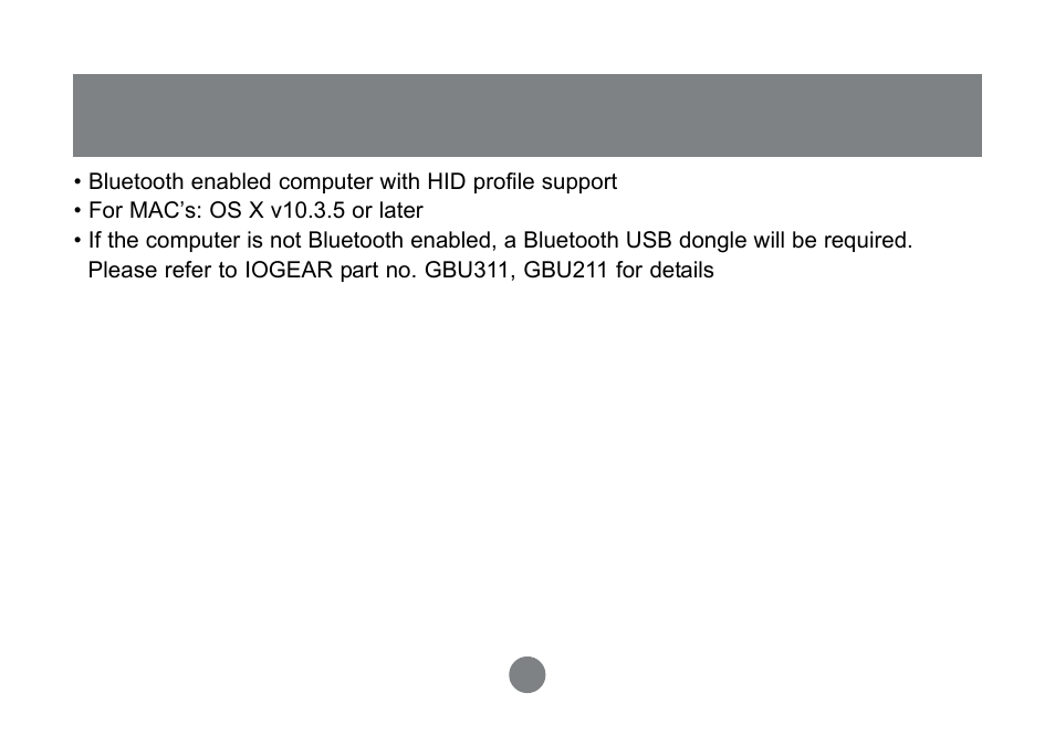 IOGear GME225B User Manual | Page 7 / 30