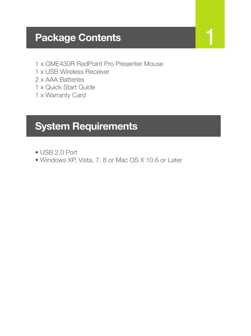IOGear GME430R User Manual | Page 2 / 8