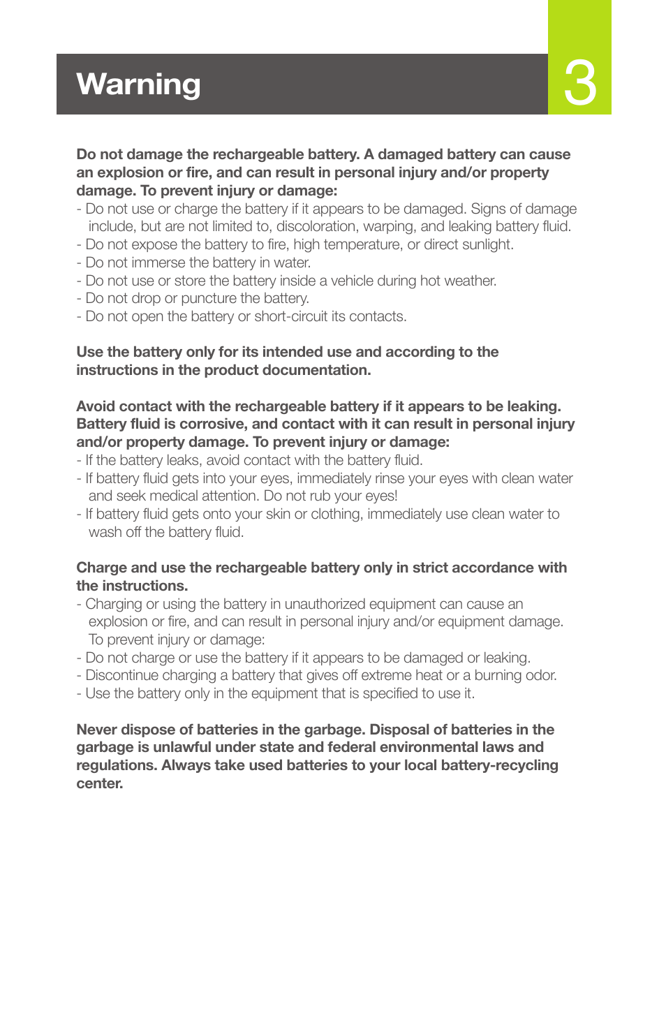Warning | IOGear GMP10K User Manual | Page 4 / 6