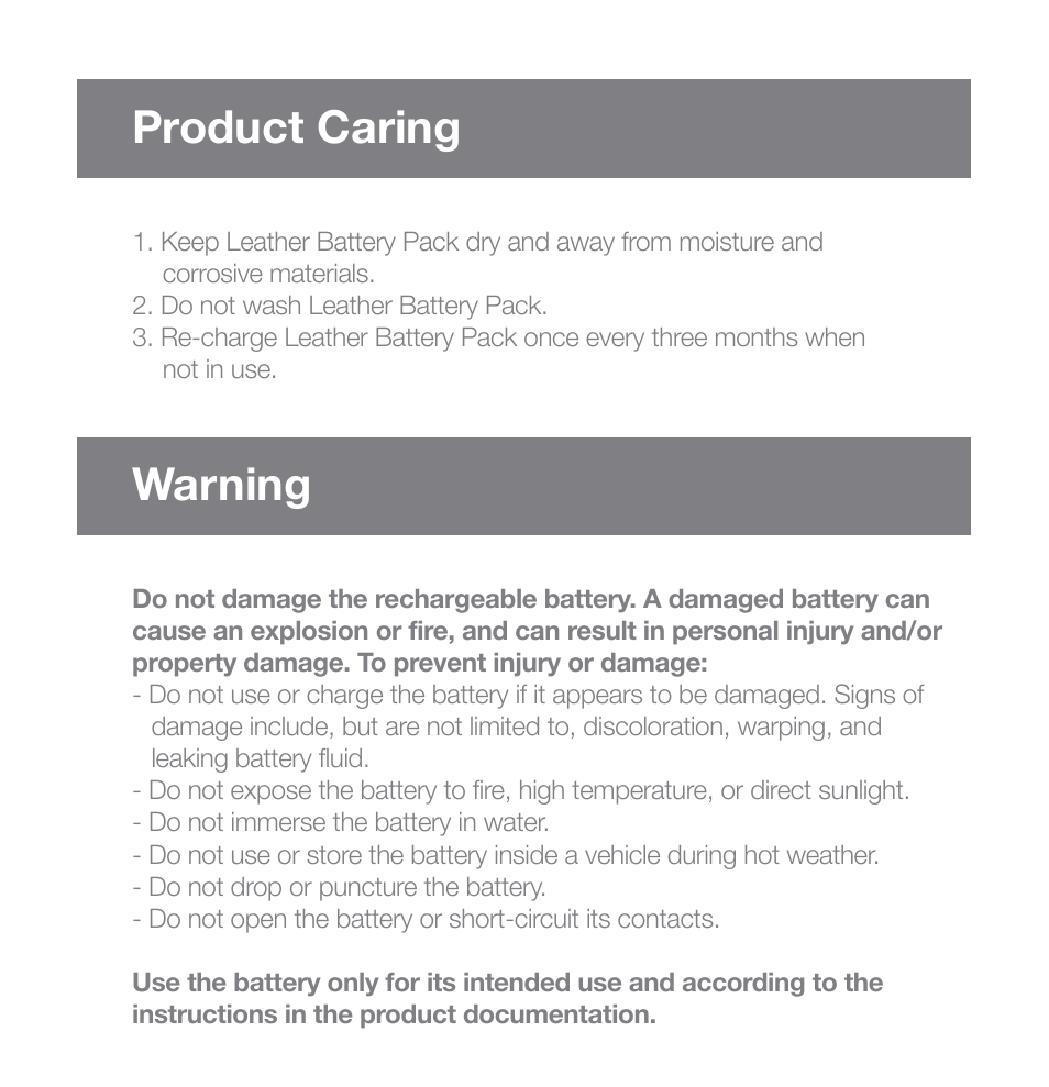 Warning product caring | IOGear GMP2001P User Manual | Page 6 / 10