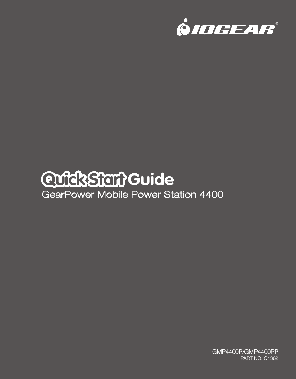 IOGear GMP4400PP User Manual | 6 pages