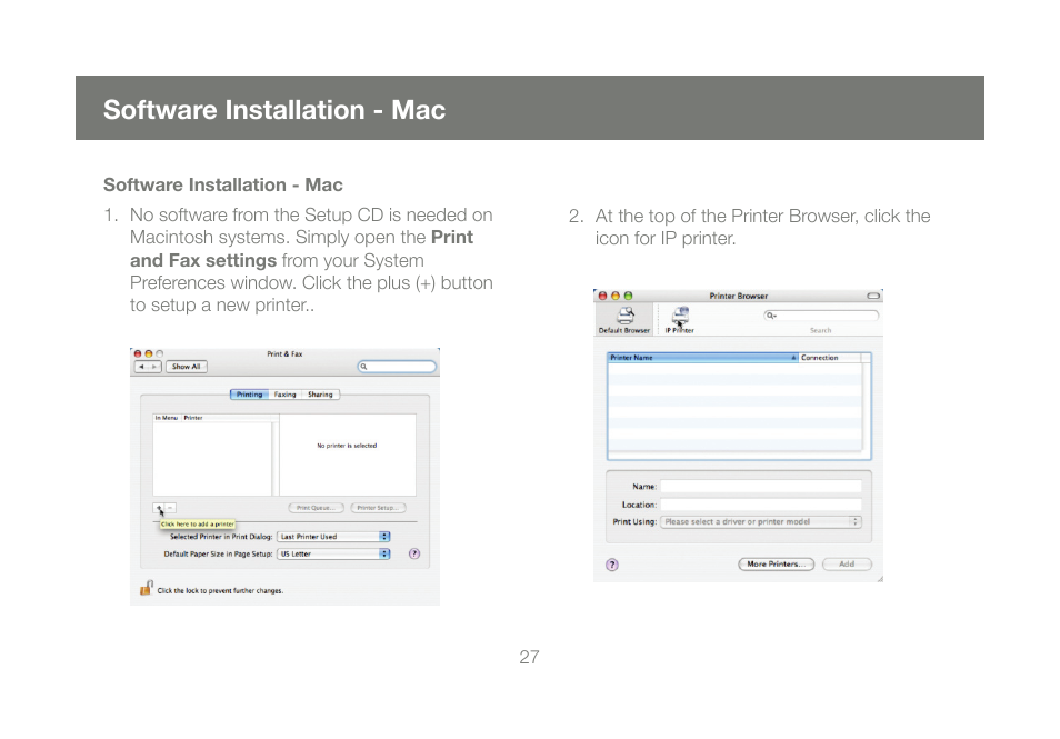Software installation - mac | IOGear GPSU21 User Manual | Page 27 / 48
