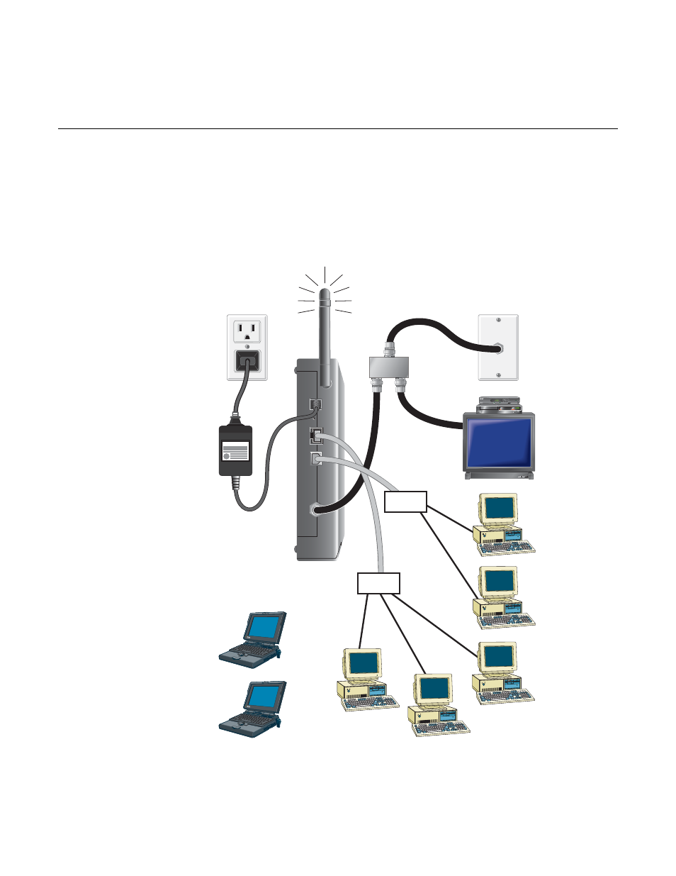 How do i connect usb network devices, Connecting usb devices | Scientific Atlanta DPR2320 User Manual | Page 27 / 81
