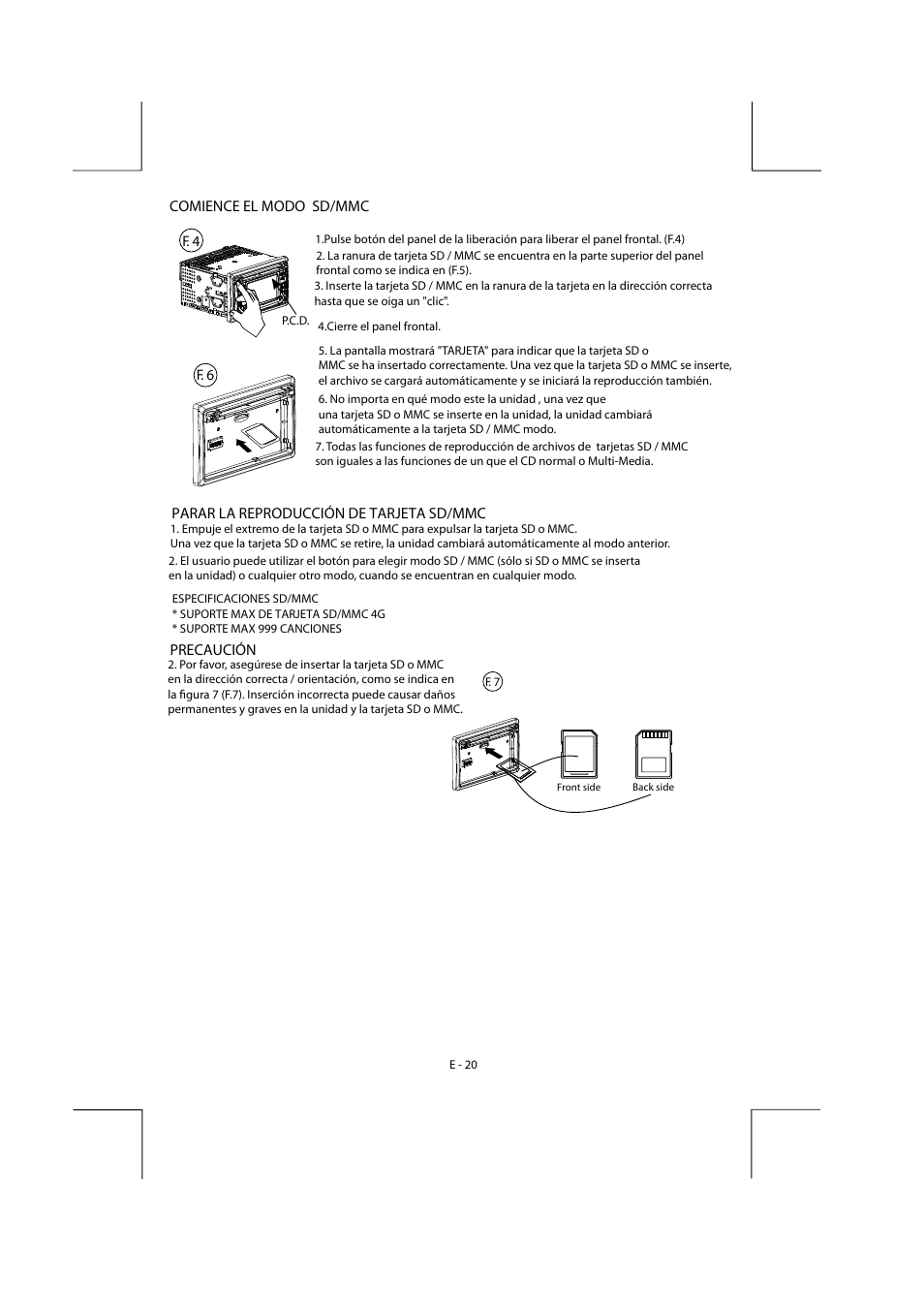 Bv9150_um-spa-18 | Boss Audio Systems BV9155B User Manual | Page 23 / 33