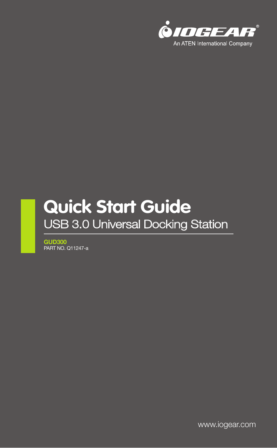 IOGear GUD300 User Manual | 8 pages