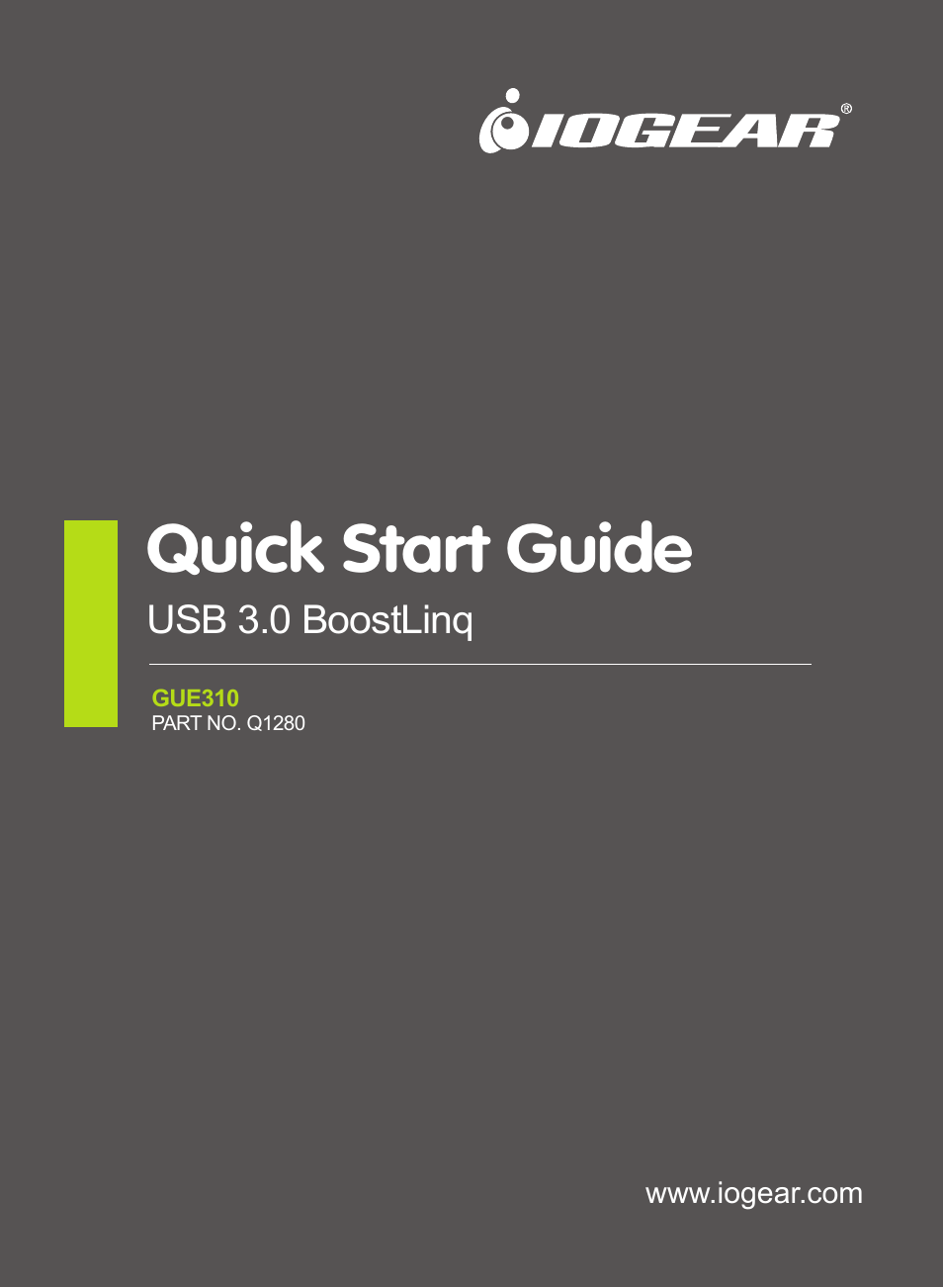 IOGear GUE310 User Manual | 4 pages