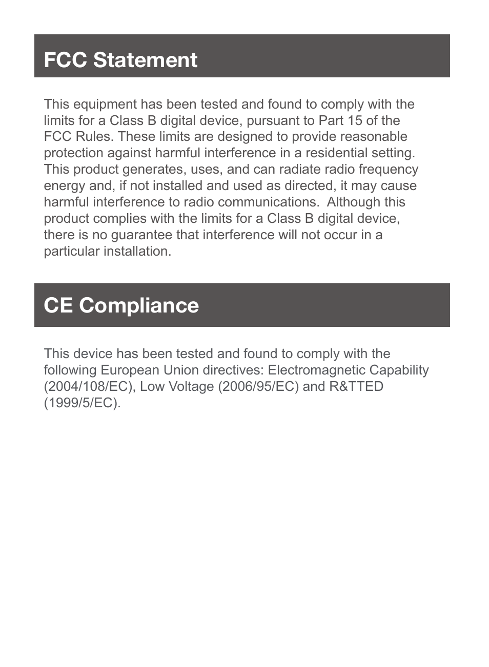 Fcc statement ce compliance | IOGear GUE310 User Manual | Page 3 / 4