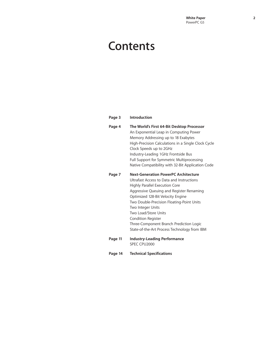 Apple PowerPC G5 User Manual | Page 2 / 15