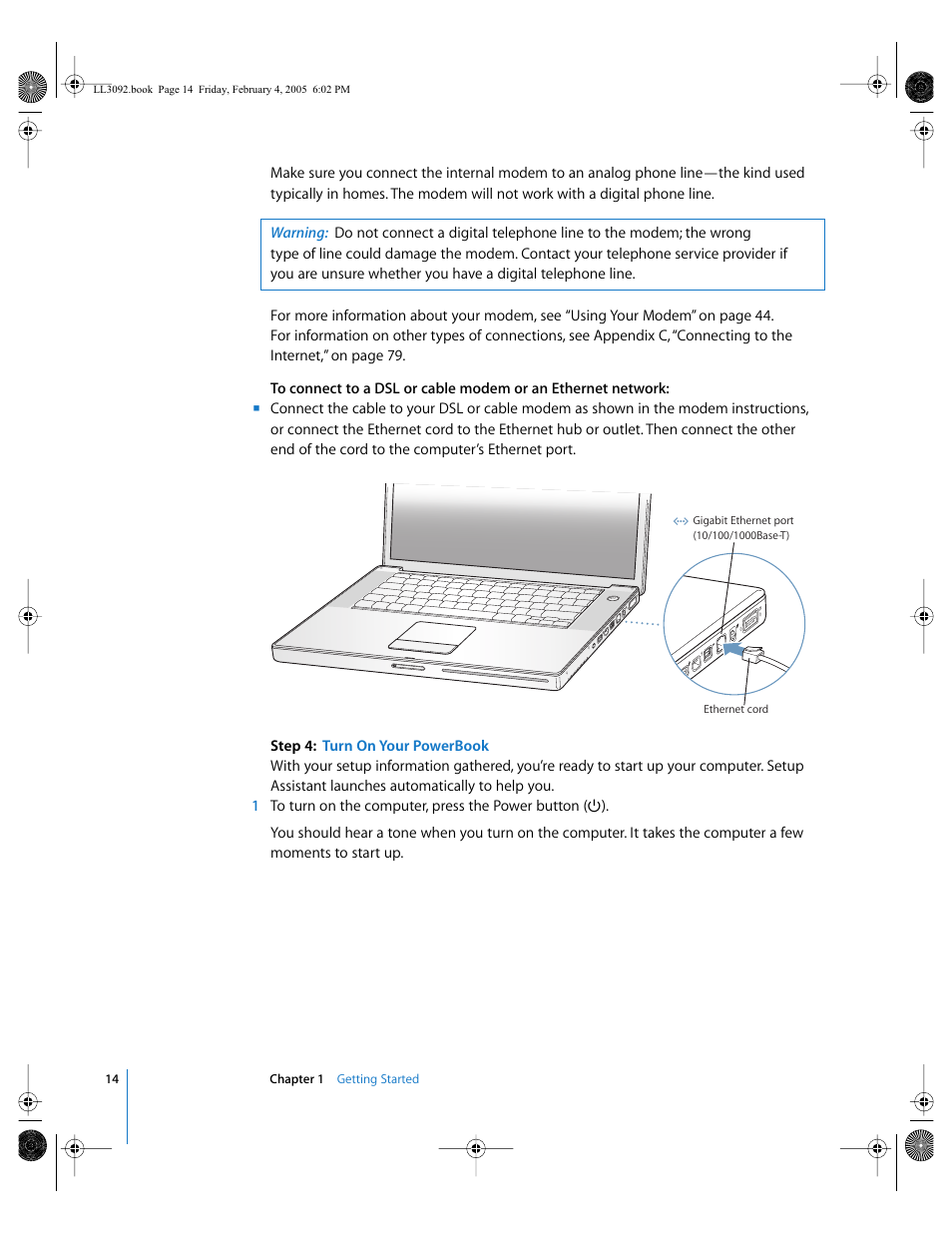 Apple PowerBook G4 (15-inch, 1.67/1.5 GHz) User Manual | Page 15 / 112