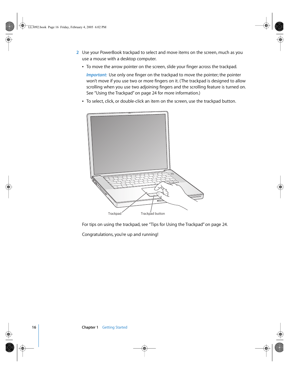 Apple PowerBook G4 (15-inch, 1.67/1.5 GHz) User Manual | Page 17 / 112