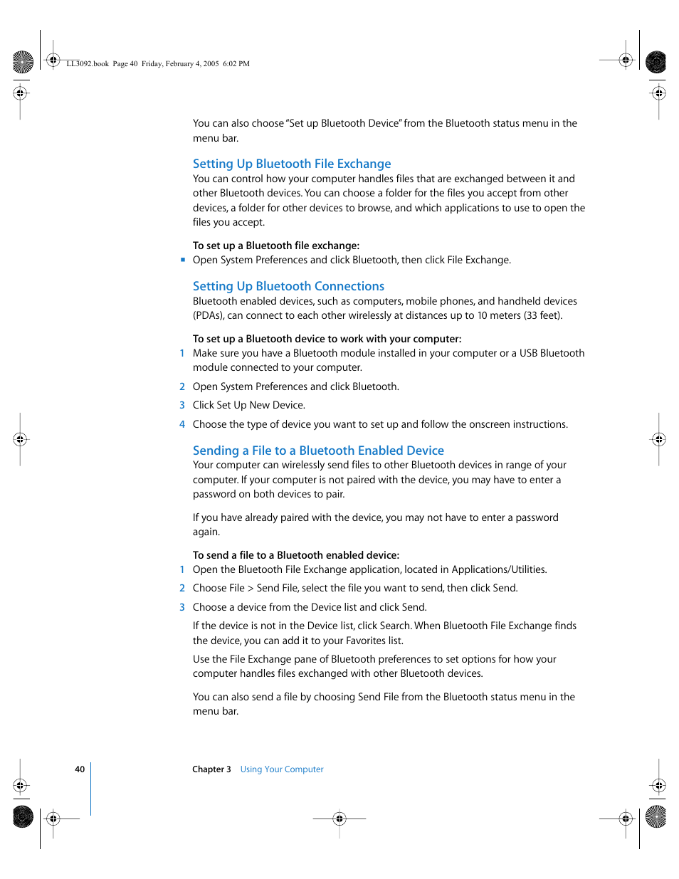 Apple PowerBook G4 (15-inch, 1.67/1.5 GHz) User Manual | Page 41 / 112