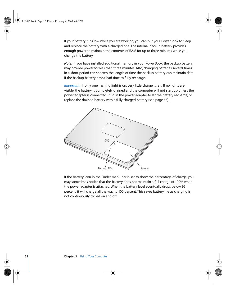 Apple PowerBook G4 (15-inch, 1.67/1.5 GHz) User Manual | Page 53 / 112