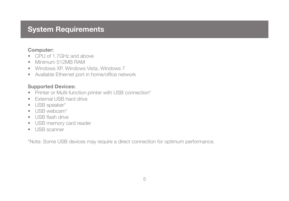 System requirements | IOGear GUIP204 v2 User Manual | Page 5 / 44