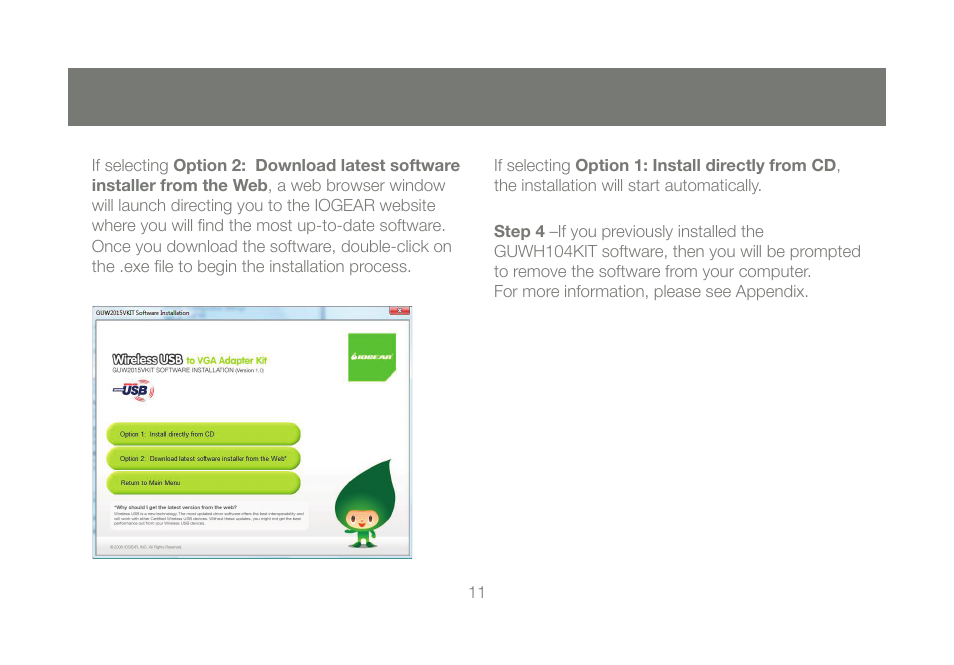 IOGear GUW2015VKIT User Manual | Page 11 / 44