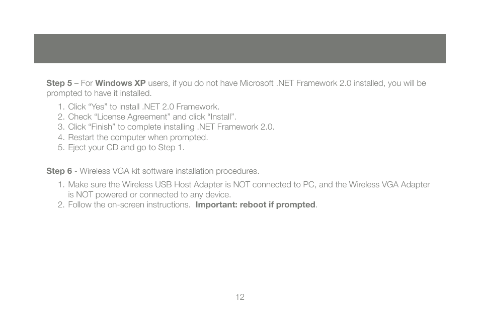 IOGear GUW2015VKIT User Manual | Page 12 / 44