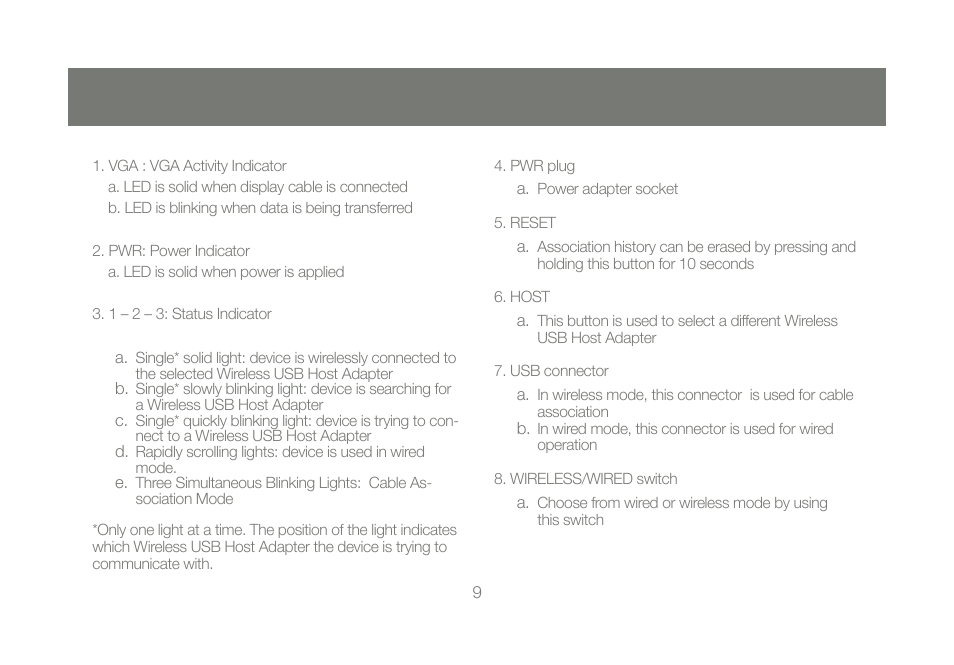 IOGear GUW2015VKIT User Manual | Page 9 / 44