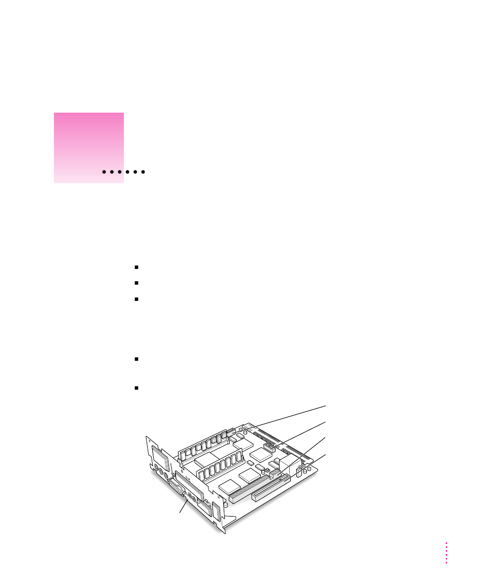 Installing an expansion card 99, Appendix b installing an expansion card | Apple Mac Performa 5300CD User Manual | Page 109 / 141