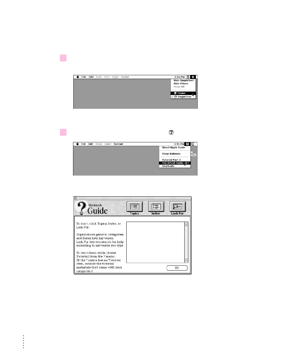 Getting answers to your questions 18, Getting answers to your questions | Apple Mac Performa 5300CD User Manual | Page 28 / 141