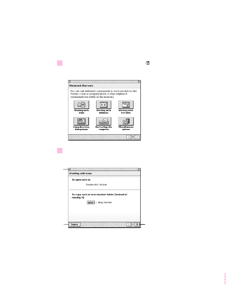 Learning useful shortcuts 27, Learning useful shortcuts | Apple Mac Performa 5300CD User Manual | Page 37 / 141