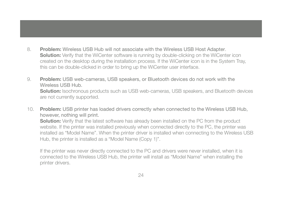 IOGear GUWA100U User Manual | Page 24 / 31