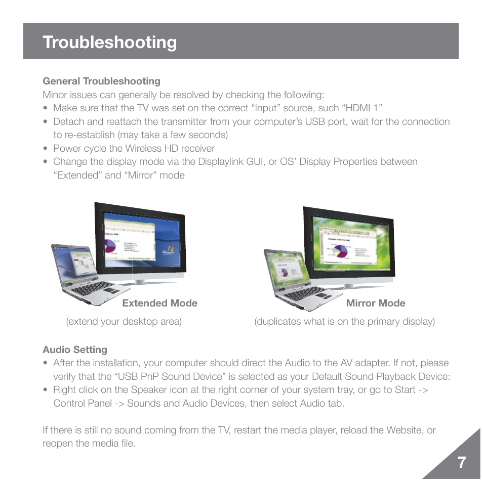 Troubleshooting | IOGear GUWAVKIT2 User Manual | Page 8 / 12