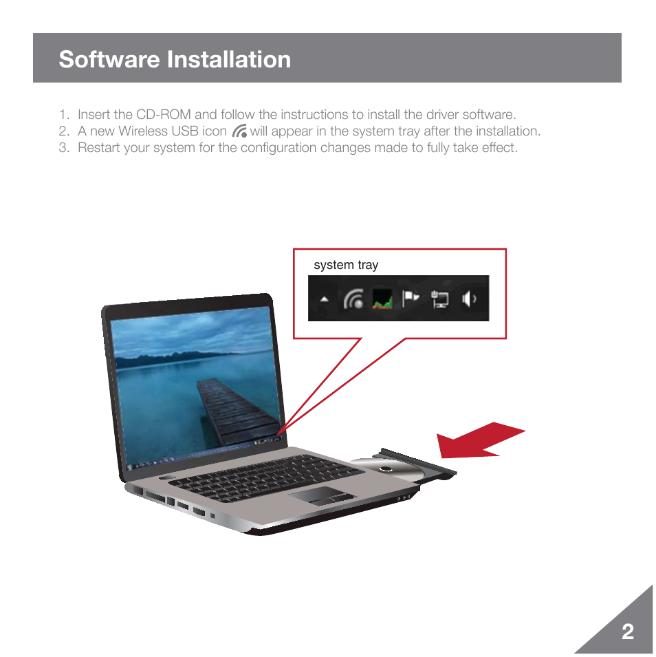 Software installation | IOGear GUWAVKIT3 User Manual | Page 3 / 12