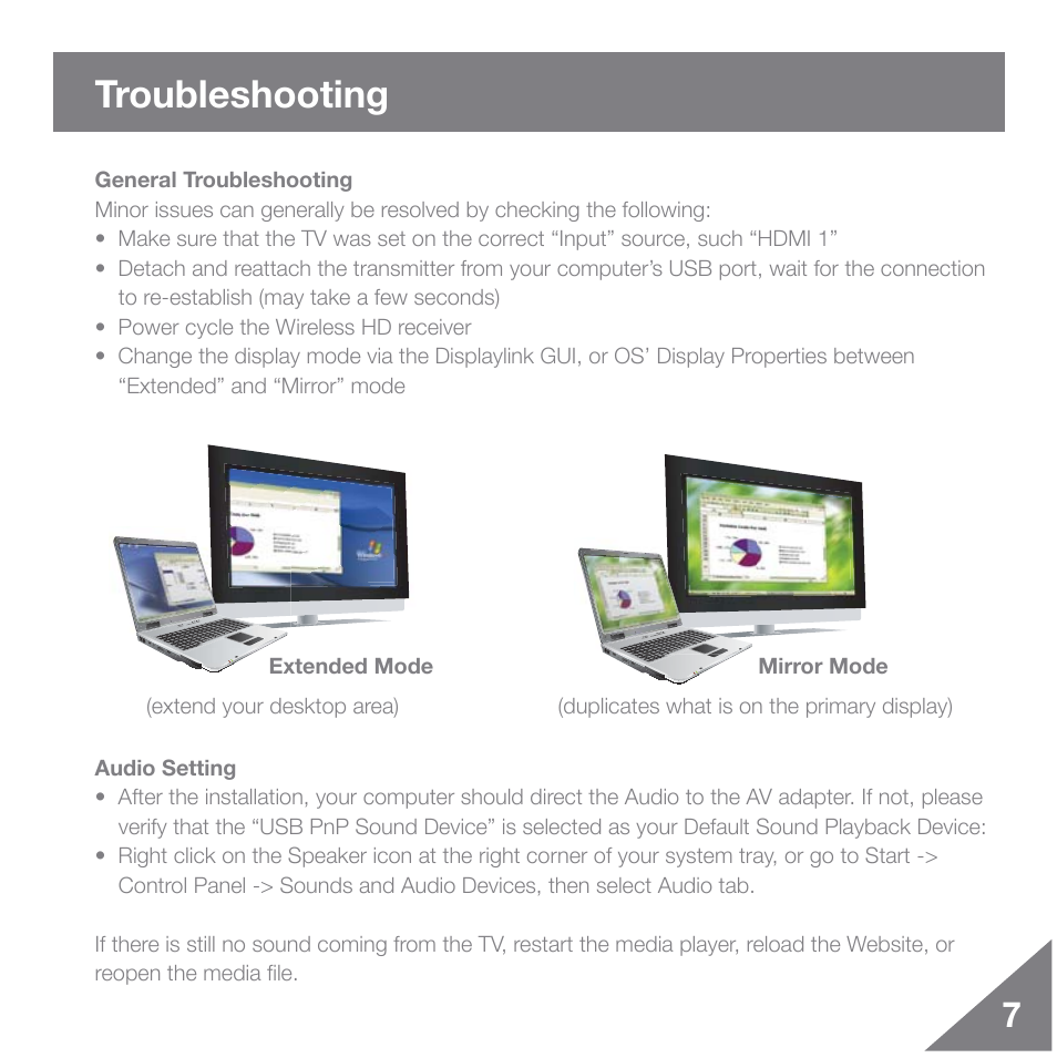 Troubleshooting | IOGear GUWAVKIT3 User Manual | Page 8 / 12