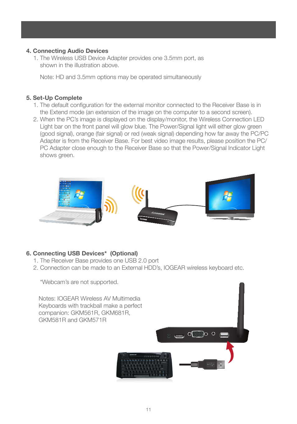 IOGear GUWAVKIT4 For Windows User Manual | Page 11 / 28