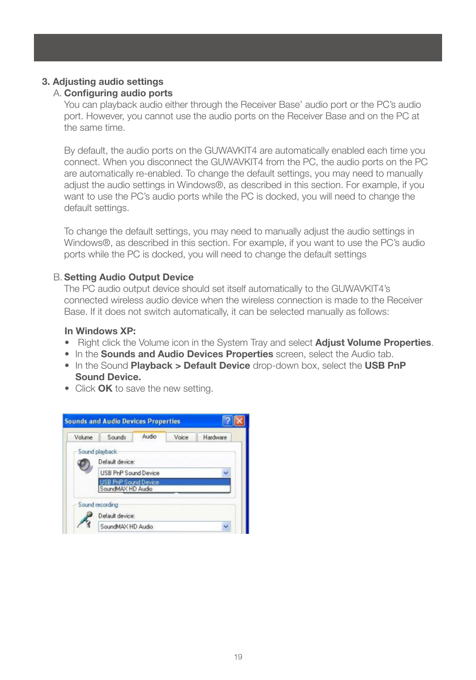 IOGear GUWAVKIT4 For Windows User Manual | Page 19 / 28