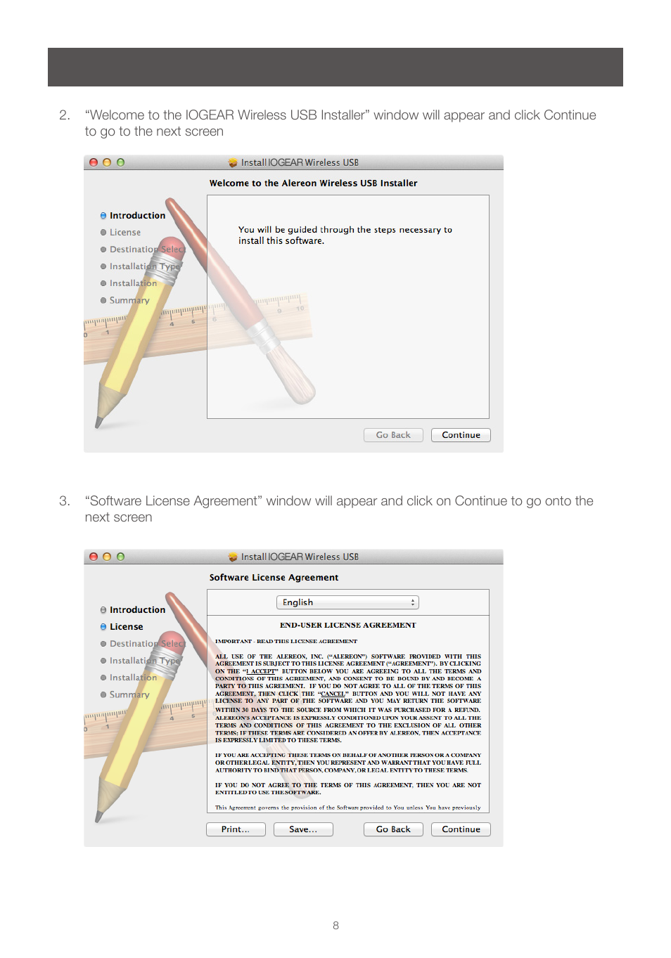 IOGear GUWAVKIT4 For Mac User Manual | Page 8 / 28