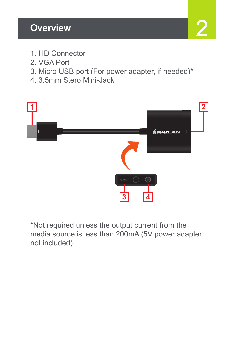 IOGear GVC311 User Manual | Page 3 / 6