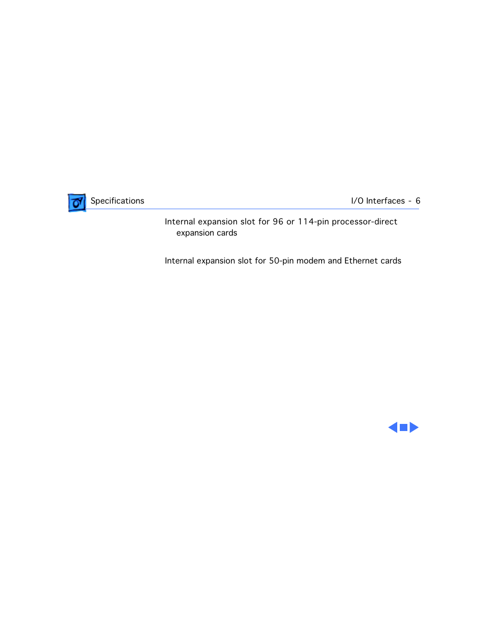 Processor-direct slot, Communications slot (perf 575,577, 578) | Apple Macintosh Performa 577 User Manual | Page 11 / 161