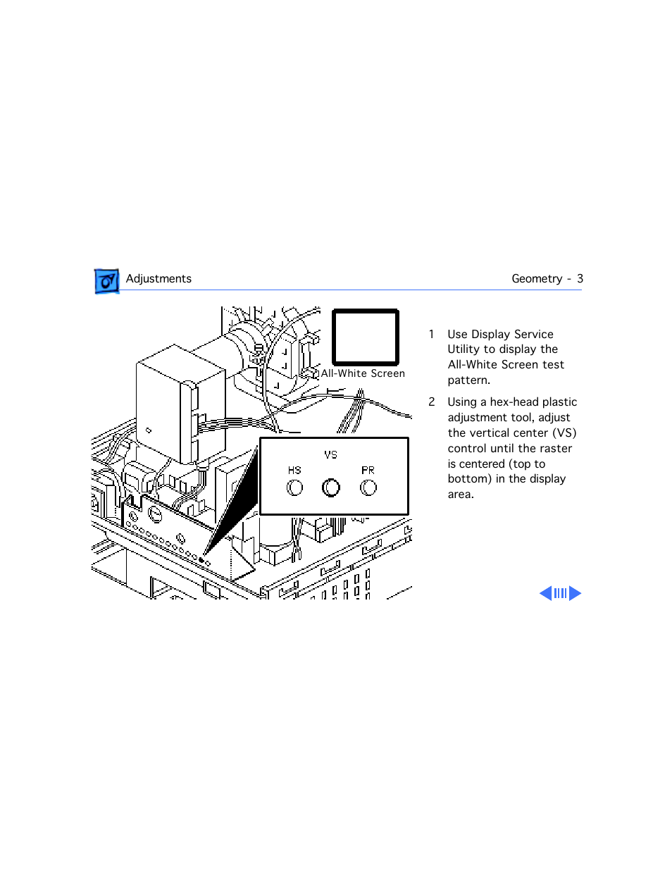 Vertical center | Apple Macintosh Performa 577 User Manual | Page 124 / 161