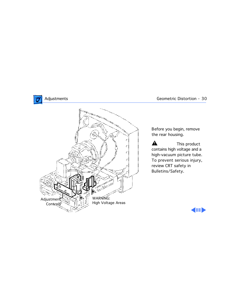 Geometric distortion | Apple Macintosh Performa 577 User Manual | Page 151 / 161