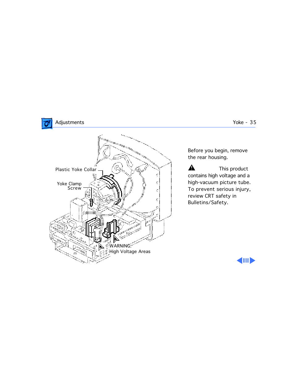 Yoke | Apple Macintosh Performa 577 User Manual | Page 156 / 161