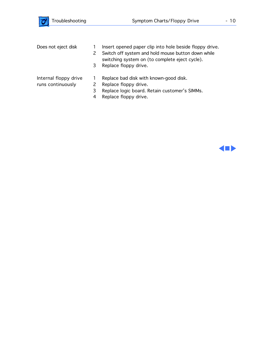 Floppy drive (continued), Floppy drive | Apple Macintosh Performa 577 User Manual | Page 27 / 161