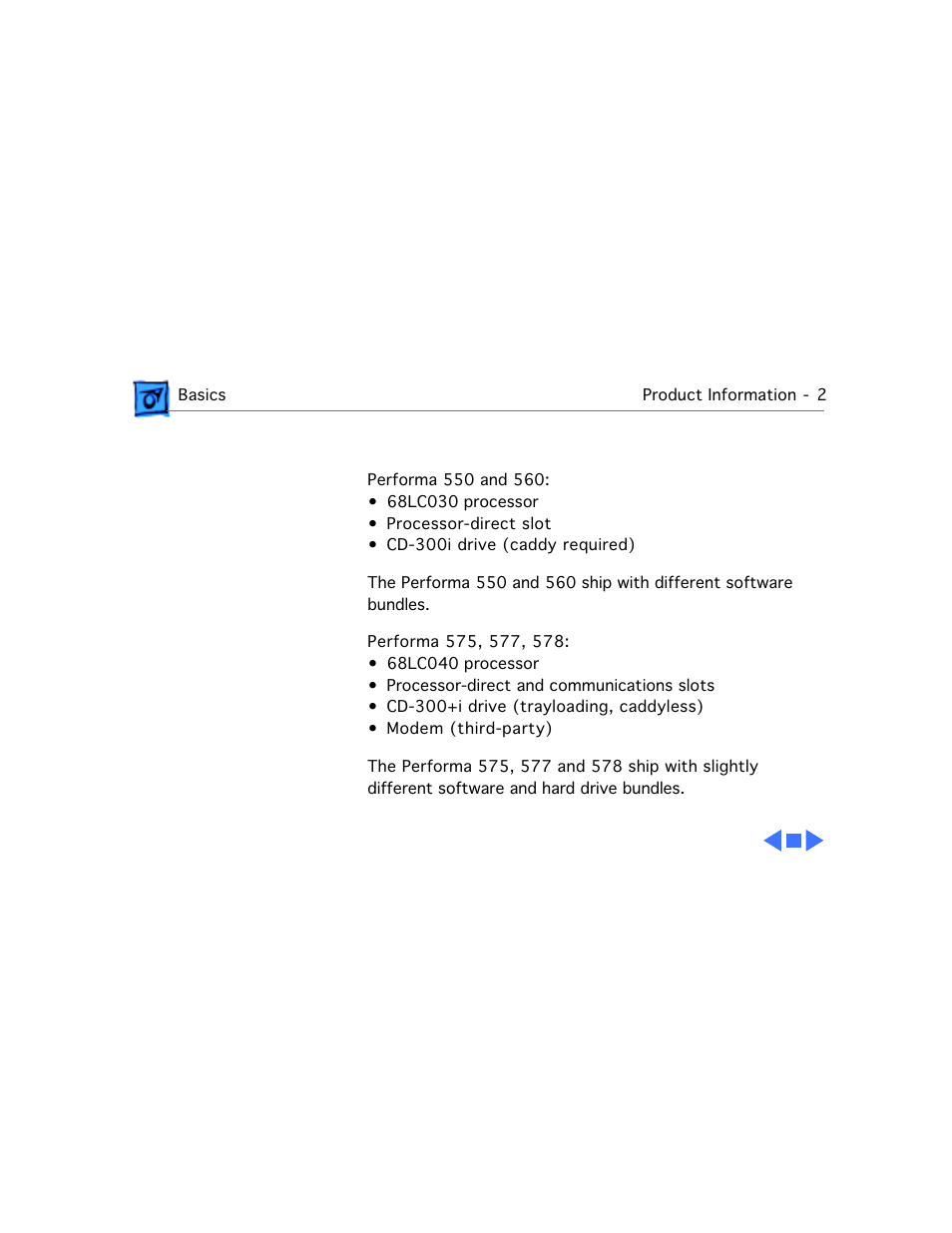 Identifying features | Apple Macintosh Performa 577 User Manual | Page 4 / 161