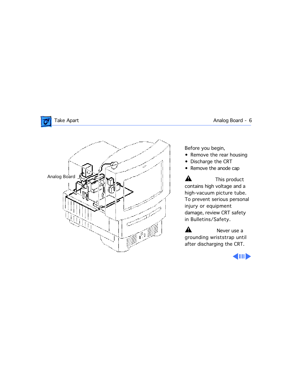 Analog board | Apple Macintosh Performa 577 User Manual | Page 41 / 161