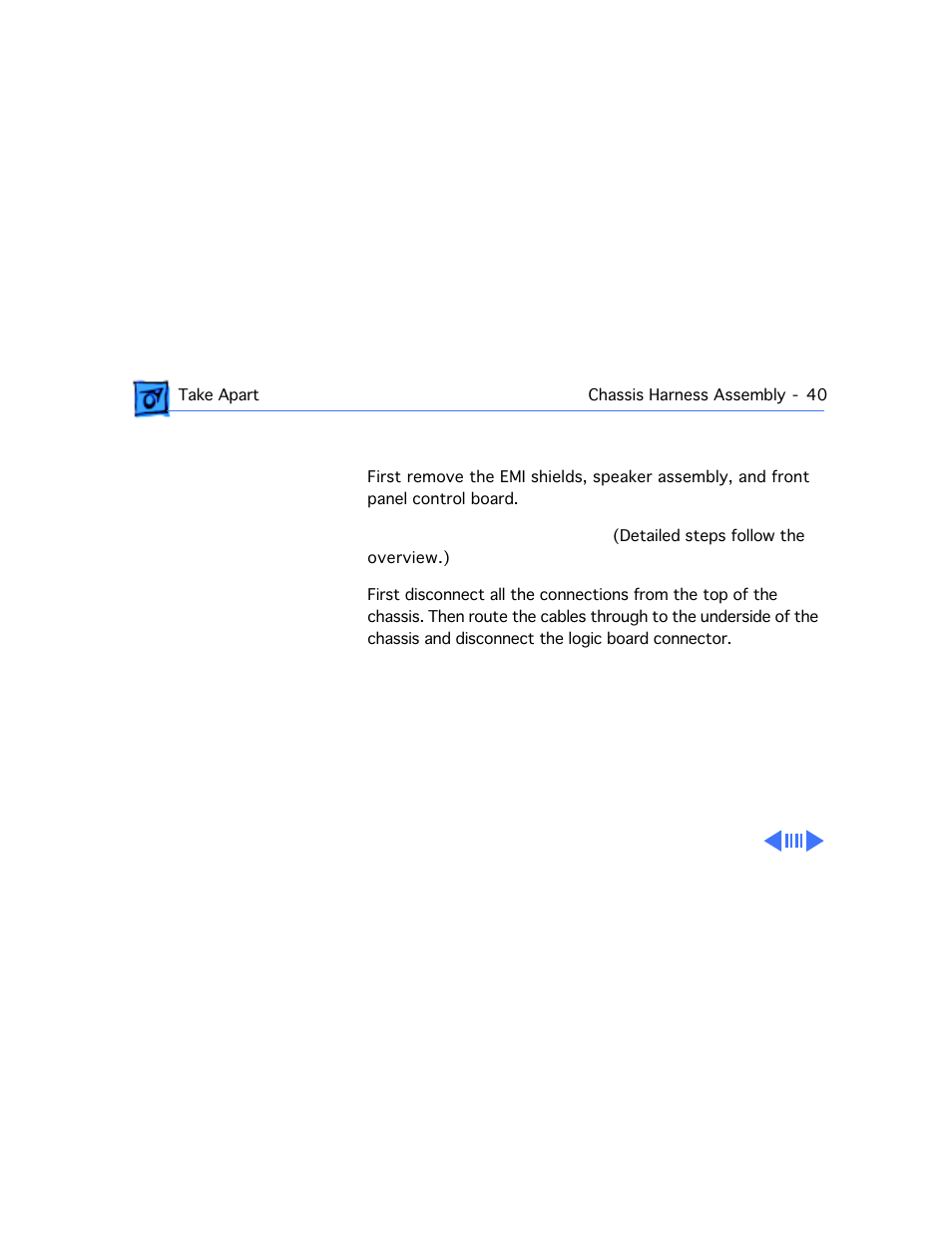 Logic board connector and cable assembly | Apple Macintosh Performa 577 User Manual | Page 75 / 161