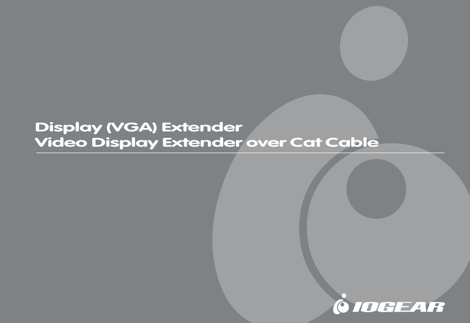 IOGear GVE120 Manual User Manual | 24 pages
