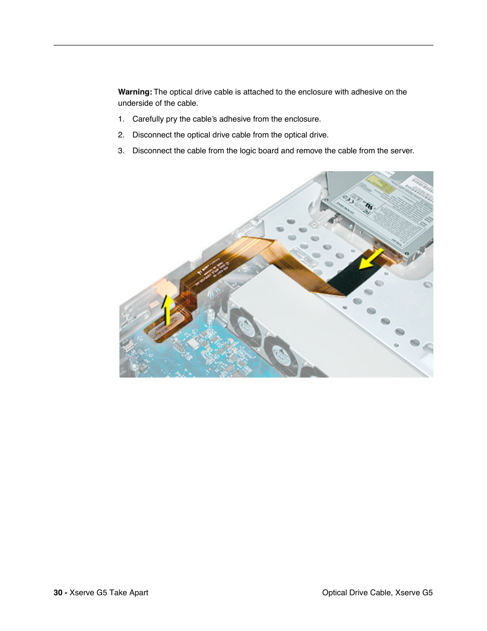 Procedure | Apple Xserve G5 User Manual | Page 32 / 94