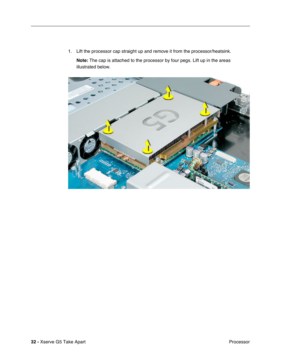 Procedure | Apple Xserve G5 User Manual | Page 34 / 94