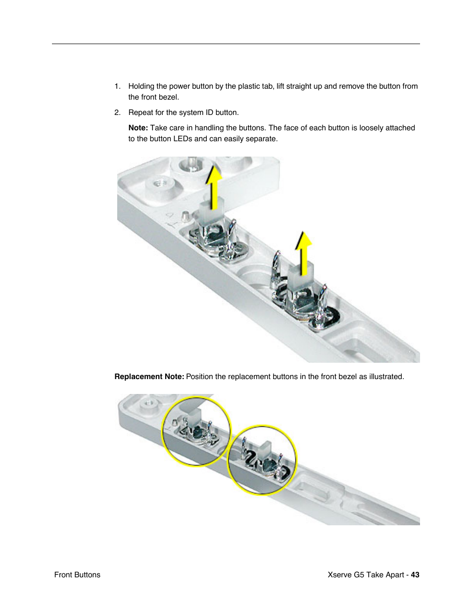 Procedure | Apple Xserve G5 User Manual | Page 45 / 94