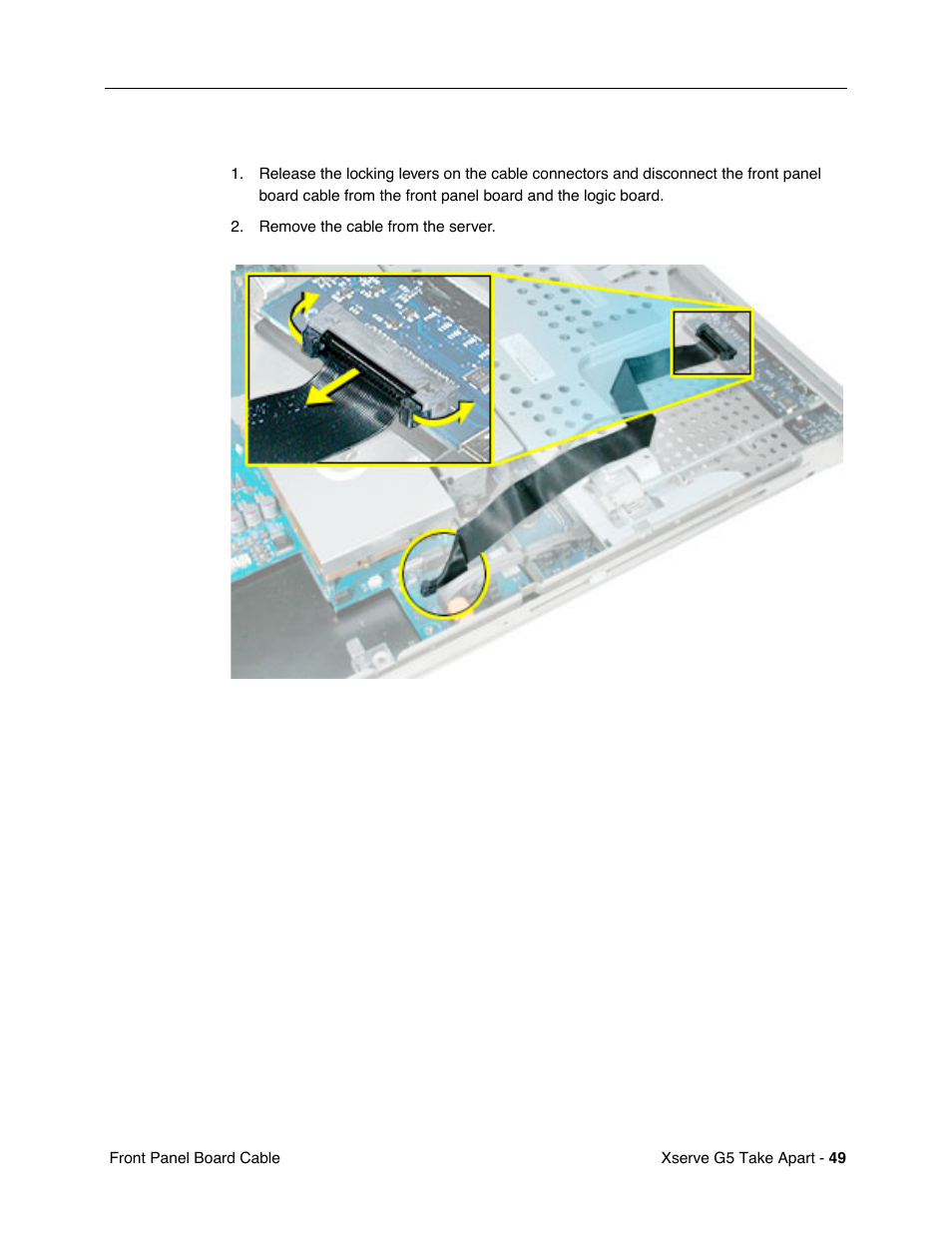 Procedure | Apple Xserve G5 User Manual | Page 51 / 94