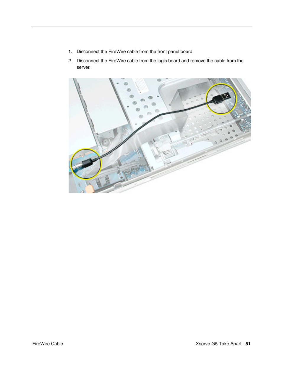 Procedure | Apple Xserve G5 User Manual | Page 53 / 94