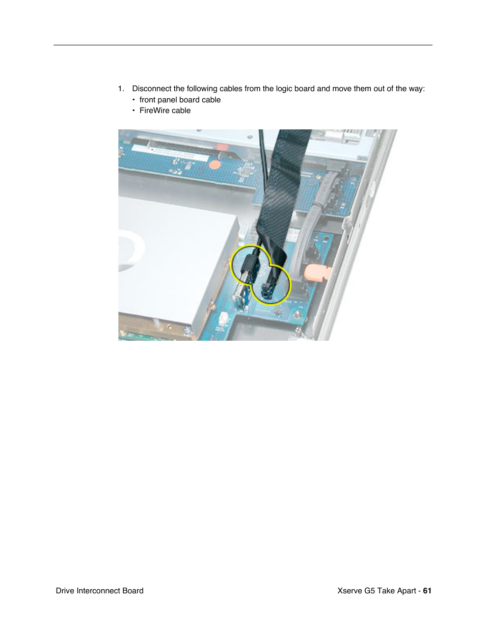 Procedure | Apple Xserve G5 User Manual | Page 63 / 94