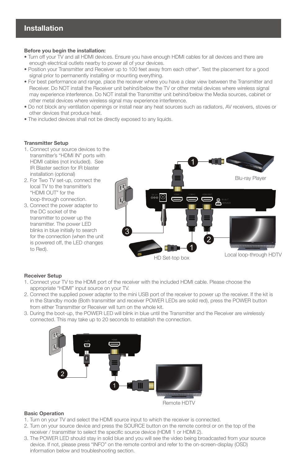 Installation | IOGear GW3DHDKIT User Manual | Page 4 / 8