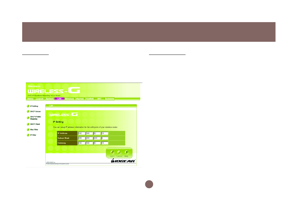 Configuration utility | IOGear GWA502 Manual User Manual | Page 32 / 72